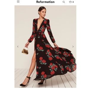 Reformation - Milan Dress - Large - Worn Once